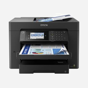 Epson WorkForce WF-7840DTWF Jet d'encre Couleur A3+ 4800x2400 DPI 25/12 ppm Recto Verso Auto Scan Cloud Fax 33.6Kbps WiFi Ethernet ADF 50 feuilles - Miniature 2