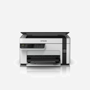 Epson EcoTank ET-M2120 : Imprimante Jet d'encre Mono A4, 1440x720 DPI, 32ppm, Wifi, Réservoir d'encre intégré, Numérisation 2400x1200 DPI, Compatible Windows/macOS - Miniature 2