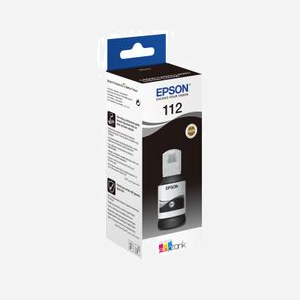 Epson EcoTank 112 Noir Original – Référence C13T06C14A - Encre noire 127ml - Rendement 7500 pages - Compatibilité imprimantes Epson L5150, L5160 - Miniature 2
