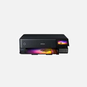 Epson EcoTank ET-8550 Imprimante Jet d'encre Couleur A3+ 5760x1440 DPI 32ppm Wifi, 6 Encres, Impression CD/DVD, Numérisation 1200x4800 DPI, LCD 10.9cm