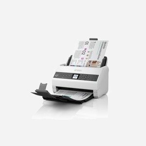 Epson WorkForce DS-730N Scanner A4 Recto-Verso 600 DPI, 40 ppm, ADF 100 feuilles, Interface Ethernet & USB 2.0, Pilotes TWAIN/ISIS/SANE/WIA/ICA - Miniature 1