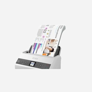 Epson WorkForce DS-730N Scanner A4 Recto-Verso 600 DPI, 40 ppm, ADF 100 feuilles, Interface Ethernet & USB 2.0, Pilotes TWAIN/ISIS/SANE/WIA/ICA - Miniature 3
