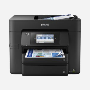 Epson WorkForce Pro WF-4830DTWF: Jet d'encre A4 Couleur, 4800x2400 DPI, 36ppm, Recto Verso Auto, WiFi, Ethernet, Scan vers Cloud, Écran Tactile 10.9cm