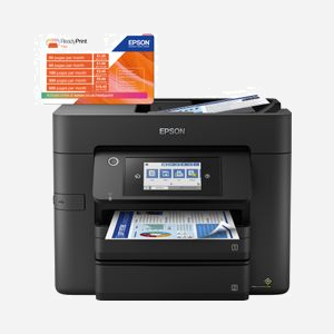 Epson WorkForce Pro WF-4830DTWF: Jet d'encre A4 Couleur, 4800x2400 DPI, 36ppm, Recto Verso Auto, WiFi, Ethernet, Scan vers Cloud, Écran Tactile 10.9cm - Miniature 3