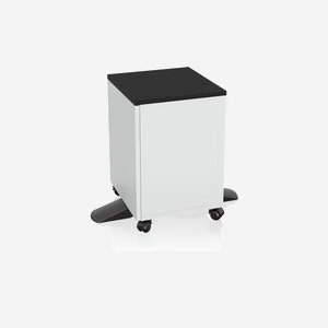 Epson 7112285 Meuble Imprimante Sol Noir/Blanc - Compatibilité WorkForce Pro WF-C5210DW, WF-C5290DW, WF-C529RDTW, WF-C5710DWF, WF-C5790DWF - Miniature 3