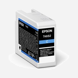 Epson UltraChrome Pro Cyan - Cartouche d'Encre Originale C13T46S200 - Encre à Pigments 25ml - Compatible SureColor SC-P700 - Miniature 1