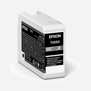 Epson UltraChrome Pro C13T46S900 Cartouche d'encre pigmentée Gris clair 25ml - Compatible SureColor SC-P700 - Original - 1 pièce