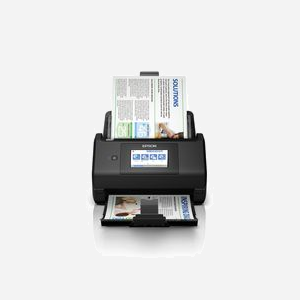 Epson WorkForce ES-580W Scanner A4 600x600 DPI, Numérisation Recto Verso 35 ppm/70 ipm, Chargeur 100 Feuilles, Wi-Fi, USB 3.2, Écran LCD - Miniature 4