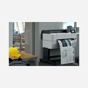 Epson SureColor SC-T3405 Imprimante Jet d'Encre A1 2400x1200 DPI, WiFi, Ethernet, USB, Mémoire 1024Mo, Encre UltraChrome XD2, HP-GL/2, avec Support - Miniature 4