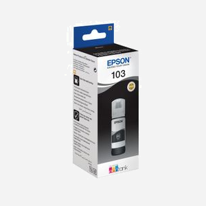 Epson Bouteille d'encre noire 103 EcoTank (WE) 65ml Original - Réf: C13T00S14A10 - Compatibilité imprimantes Epson série L315x, L5190 - Miniature 2