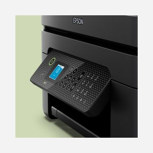 Epson WorkForce WF-2930DWF : Jet d'encre Couleur A4, 5760x1440 DPI, 33/18 ppm, Recto/Verso Auto, Scanner ADF 1200x2400 DPI, Fax 33.6Kbps, Wifi, Impression Mobile, Noir - Miniature 2