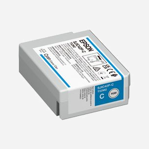 Cartouche d'encre Cyan Original Epson SJIC42P-C (C13T52M240) - 1 pièce - Compatibilité Epson CW-C4000e Series - Miniature 1