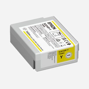 Epson SJIC42P-Y Cartouche d'encre Jaune Original - C13T52M440 - 1 pièce - Pour CW-C4000e Series - Conditionnement unique - Miniature 2