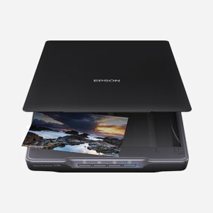 Epson Perfection V39II Scanner à Plat A4 4800x4800 DPI CIS LED Blanche USB - Numérisation Couleur 48 bits - Compatible Windows/macOS