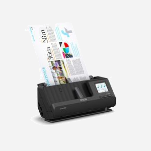 Epson ES-C380W Scanner A4 Recto-Verso 600 DPI, Chargeur Auto. 20 Feuilles, WiFi, ReadyScan LED, Numérisation vers Email/FTP, Windows, Noir - Miniature 4