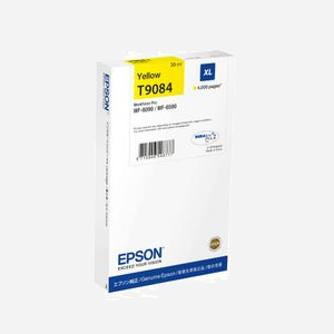 Cartouche d'encre Jaune Epson C13T90844N Original XL, 39ml, 4000 pages, pour WorkForce Pro WF-6090/6590 Series - Miniature 2
