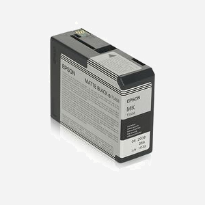 Epson C13T58080N : Cartouche d'encre Original Noir Mat 80ml - 1 pièce - Stylus Pro 3800/3880/3880 Designer Edition/3880 Mirage Edition - Miniature 1