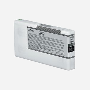 Epson C13T65380N Cartouche d'encre Noir Mat Original 200 ml pour Stylus Pro 4900 / Designer Edition / Spectro M1 / Spectro Proofer et UV