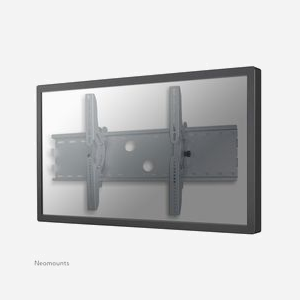 Neomounts PLASMA-W200 Support Mural Inclinable 37-85" VESA 200x200-865x480 Charge Max 100kg Inclinaison 0-30° Distance Mur 8.3cm Acier Argent