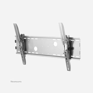 Neomounts PLASMA-W200 Support Mural Inclinable 37-85" VESA 200x200-865x480 Charge Max 100kg Inclinaison 0-30° Distance Mur 8.3cm Acier Argent - Miniature 4