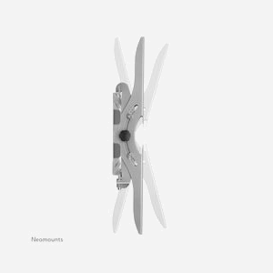 Neomounts PLASMA-W200 Support Mural Inclinable 37-85" VESA 200x200-865x480 Charge Max 100kg Inclinaison 0-30° Distance Mur 8.3cm Acier Argent - Miniature 5