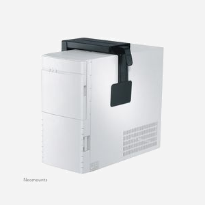 Neomounts CPU-D100BLACK Support CPU Bureau Acier Noir, Charge 30kg, Réglable Largeur 80-220mm, Hauteur 300-530mm, Fixation Verticale - Miniature 1
