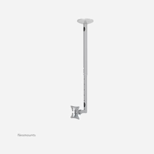 Neomounts FPMA-C050SILVER Support Plafond Écran 10-30" Acier Argent VESA 50x50 à 100x100mm Inclinaison 40° Pivot 180° Hauteur Ajustable 60-85cm Charge 20kg - Miniature 2