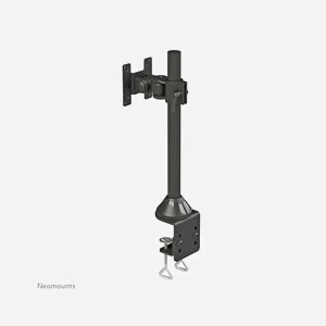 Neomounts FPMA-D965 Support Bureau Écran 10-30" VESA 75x75/100x100, Fixation Pince/Passe-fil, Inclinaison 180°, Pivot 180°, Rotation 360°, Acier Noir - Miniature 4