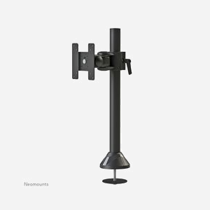 Neomounts FPMA-D965 Support Bureau Écran 10-30" VESA 75x75/100x100, Fixation Pince/Passe-fil, Inclinaison 180°, Pivot 180°, Rotation 360°, Acier Noir - Miniature 5