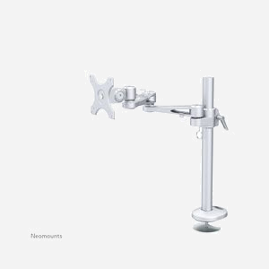 Neomounts FPMA-D935G Support Bureau Écran 10-30" VESA 75x75/100x100, Inclinaison 180°, Rotation 360°, Pivot 300°, Hauteur 50cm, Charge 10kg - Miniature 2