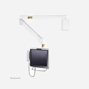 Neomounts FPMA-HAW100HC Support Mural Médical 10-32" VESA 75x75/100x100, Hauteur Ajustable 0-170cm, Inclinaison 55°, Pivot 370°, Charge 6-12kg - Miniature 4