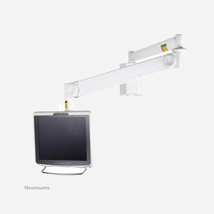 Neomounts FPMA-HAW100HC Support Mural Médical 10-32" VESA 75x75/100x100, Hauteur Ajustable 0-170cm, Inclinaison 55°, Pivot 370°, Charge 6-12kg - Miniature 5