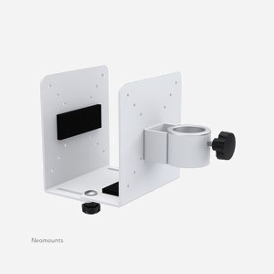 Neomounts THINCLIENT-10 Support Mini PC Universel Acier Argenté Charge Max 10kg VESA 50x50, 75x75, 100x100mm Ajustable 52-100mm pour Bras Moniteur Ø35mm - Miniature 4