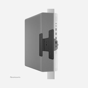 Neomounts THINCLIENT-05 Support PC léger Acier Noir, fixation VESA 75x75/100x100mm, charge max 10kg, pour écrans et bras de moniteur. - Miniature 3