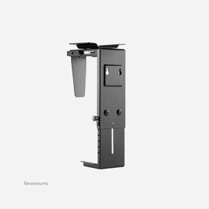 Neomounts NM-CPU100BLACK Support CPU Bureau Acier Noir rotatif 360° pour tours PC (90-200mm) charge max 10kg, réglage hauteur 300-530mm - Miniature 2