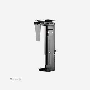 Neomounts NM-CPU100BLACK Support CPU Bureau Acier Noir rotatif 360° pour tours PC (90-200mm) charge max 10kg, réglage hauteur 300-530mm - Miniature 3