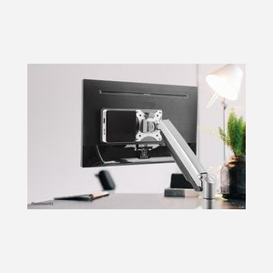 Neomounts THINCLIENT-01 Support Mini PC VESA 75/100 (max 3kg) Acier Noir - Ajustement Largeur 0-260mm, Hauteur 0-120mm, Profondeur 0-2mm - Miniature 4