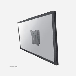 Neomounts NM-W60BLACK Support Mural Inclinable pour Écran 10-30" VESA 75x75/100x100 Acier Noir Charge Max 25kg Distance Mur 3.4cm