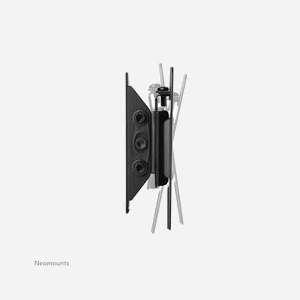 Neomounts NM-W60BLACK Support Mural Inclinable pour Écran 10-30" VESA 75x75/100x100 Acier Noir Charge Max 25kg Distance Mur 3.4cm - Miniature 4
