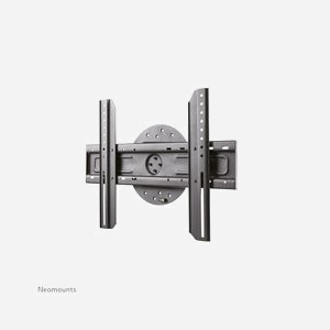 Neomounts LED-WR100BLACK Support Mural Rotatif 37-75" VESA 200x200 à 600x400, Rotation 360°, Distance Mur 5.1cm, Charge Max 50kg, Acier Noir - Miniature 4