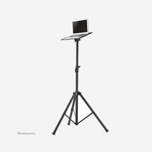 Neomounts NS-FS200BLACK Support Sol 10-32" (25-81cm) VESA 75x75/100x100mm Hauteur Réglable 1080-1780mm Rotation 360° Inclinaison 90° Acier Noir 15kg