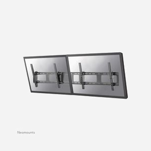 Neomounts NS-WMB200BLACK Support Mural Menu Board 40-52" Inclinable, VESA 200x200 à 600x400, Acier, Charge Max. 50 kg, Inclinaison 0-20°, Noir, Profondeur 7.8cm - Miniature 1