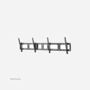 Neomounts NS-WMB200BLACK Support Mural Menu Board 40-52" Inclinable, VESA 200x200 à 600x400, Acier, Charge Max. 50 kg, Inclinaison 0-20°, Noir, Profondeur 7.8cm - Miniature 2
