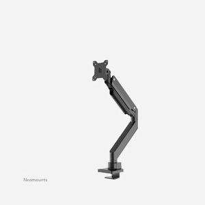 Neomounts NM-D775BLACKPLUS Support écran bureau 10-49" bras gaz, Topfix, VESA 75x75/100x100, pivot 360°, inclinaison ±45°, rotation 180°, charge max 18kg - Miniature 2