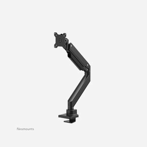 Neomounts NM-D775BLACKPLUS Support écran bureau 10-49" bras gaz, Topfix, VESA 75x75/100x100, pivot 360°, inclinaison ±45°, rotation 180°, charge max 18kg - Miniature 3
