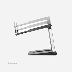 Neomounts NSLS200 Support Laptop 10-17" Argent, Pliable, Ajustable 6 Hauteurs, Charge Max 5kg, Plastique, 236x207x26mm, Compatible 254-431.8mm - Miniature 4