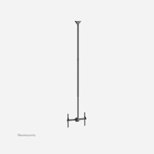 Neomounts CL35-440BL16XL Support Plafond écran 37-70" VESA 150x200-600x400, Inclinaison -25°, Pivotement 360°, Hauteur 250-300cm, 50kg - Miniature 5