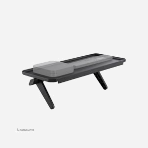 Neomounts AWL28-220BL1 Support Multimédia Universel Noir - Plastique, Charge Max 6kg, Largeur 300mm, Montage TV sans outil - Miniature 1