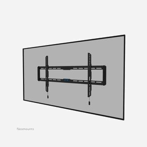 Neomounts WL30-550BL18 Support Mural Fixe 43-86" VESA 100x100 à 800x400, Capacité 60kg, Distance Mur 2.3cm, Système Pull & Release