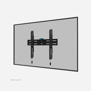 Neomounts WL30S-850BL14 Support mural fixe 32-75" VESA 100x100 à 400x400mm, charge max 50kg, profil 3.3cm, verrouillable, installation rapide, acier noir